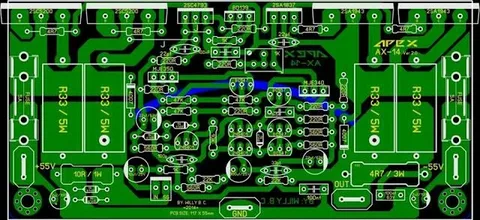 Amplifier Circuit PCB Design